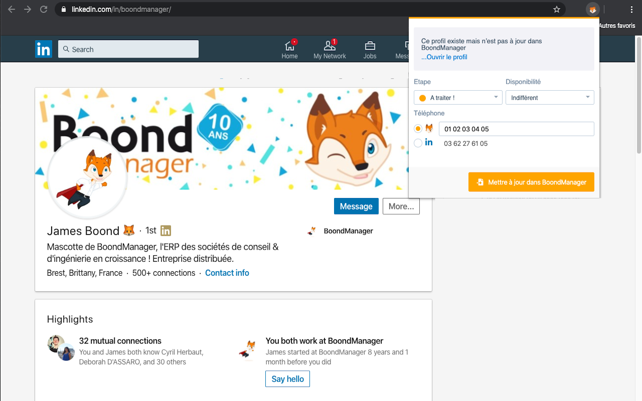 BoondManager for LinkedIn Preview image 4