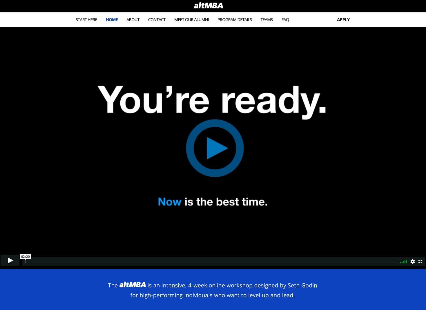 long form sales lead capture page design example