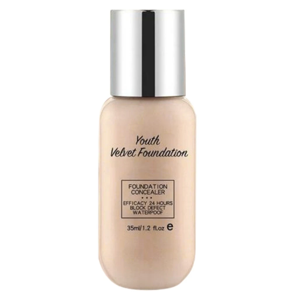 Title 4, Waterproof Matte Foundation met Oliecontrole. P...