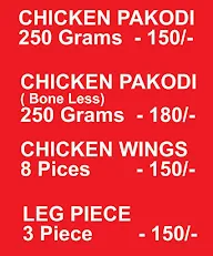 Kadapa Chicken Pakodi menu 1