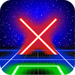 Cover Image of ダウンロード Tic Tac Toe Glow by TMSOFT 1.8.1 APK