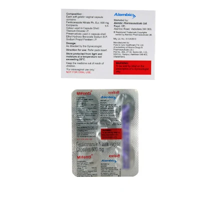 Mifenti 600mg Capsule 1's