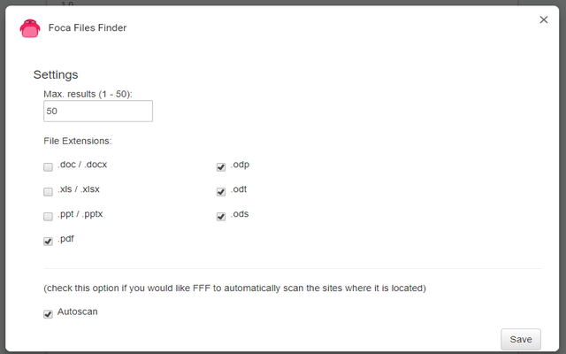 Foca Files Finder Preview image 1