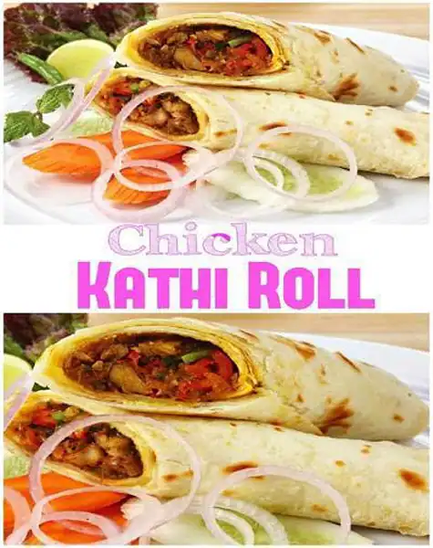 Chicken Kathi Roll