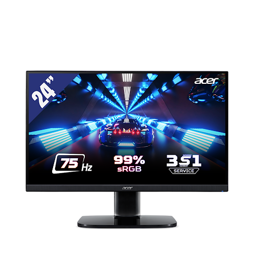 Màn hình LCD ACER 23.8" KA242Y A (1920 x 1080/VA/75Hz/1 ms)