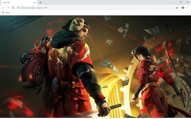 Garena Free Fire Wallpapers and New Tab