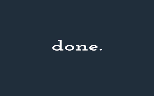 Done Productivity App