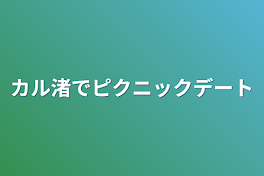 カル渚でピクニックデート