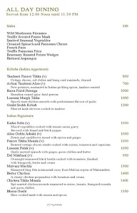 Seven Kitchens - The St. Regis menu 6