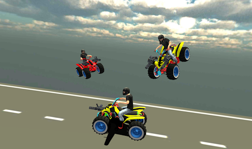 Real ATV Bike Shooting  Moto racing simulator
