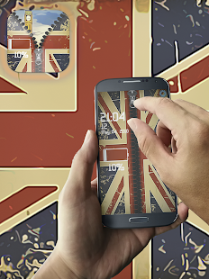 UK Flag Zipper Screenlock Free Screenshots 17