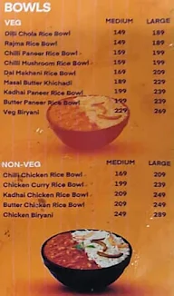 Gobblers Rolls & Bowls menu 2