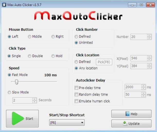 Max Auto Clicker