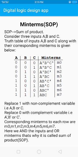 Digital logic design app