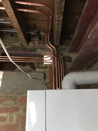 Central heating installation album cover