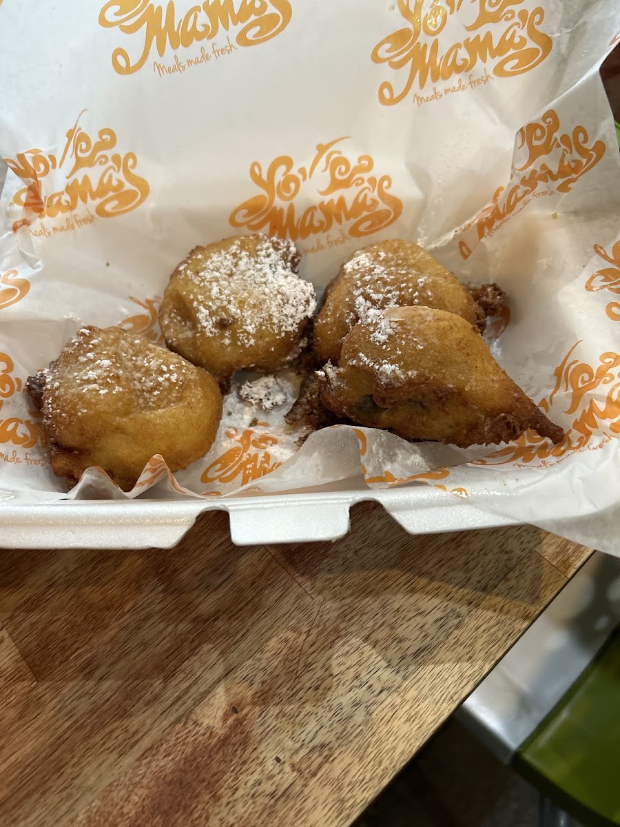 Fried gluten-free oreos