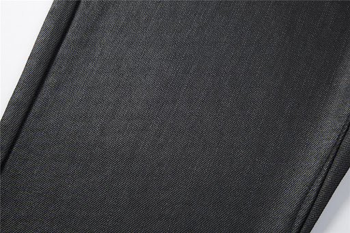 Title 9, Solid Color Waxed Casual Trousers For Men. Comf...