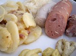German Potato Salad was pinched from <a href="http://www.food.com/recipe/german-potato-salad-27415" target="_blank">www.food.com.</a>