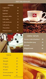 Potenza Cafe menu 4