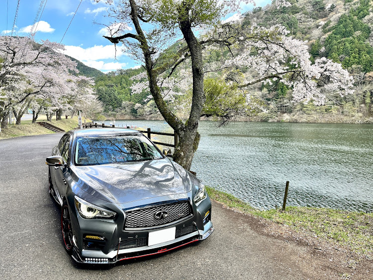 スカイラインのいつもいいね＆コメントありがとうございます・標高上げて見ましたよ・花見到来、北関東❗️🌸🌸🌸・天际线　Tian Ji Xianに関するカスタム事例の投稿画像5枚目
