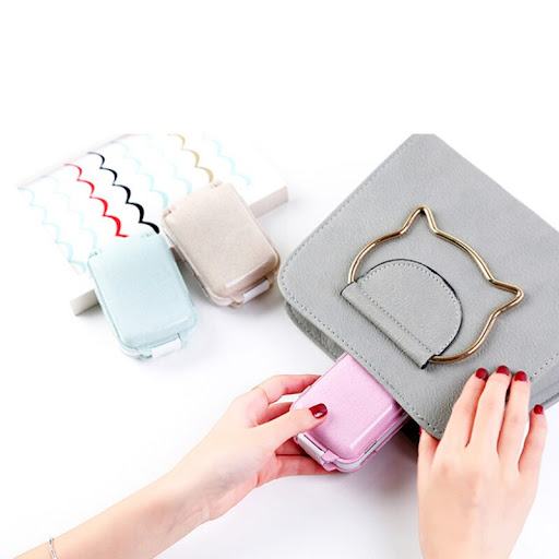 Title 8, Eco-friendly wheat straw pill box for daily med...