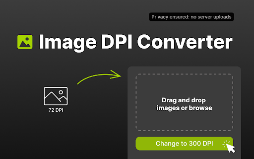 Image DPI Converter screenshot 1