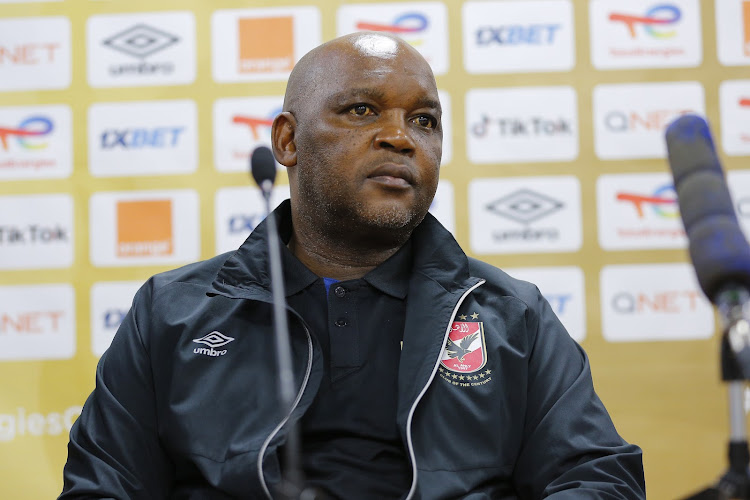 Al Ahly coach Pitso Mosimane. File image