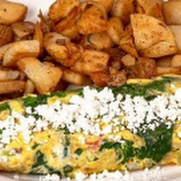 Spinach Omelette