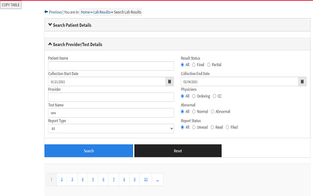 CLH->Excel Convert chrome extension