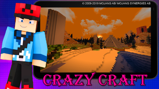 Crazy Craft Mcpe On Windows Pc Download Free 2 47 Com Crazy Craft Map Mod