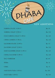 Dhaba Cafe menu 4