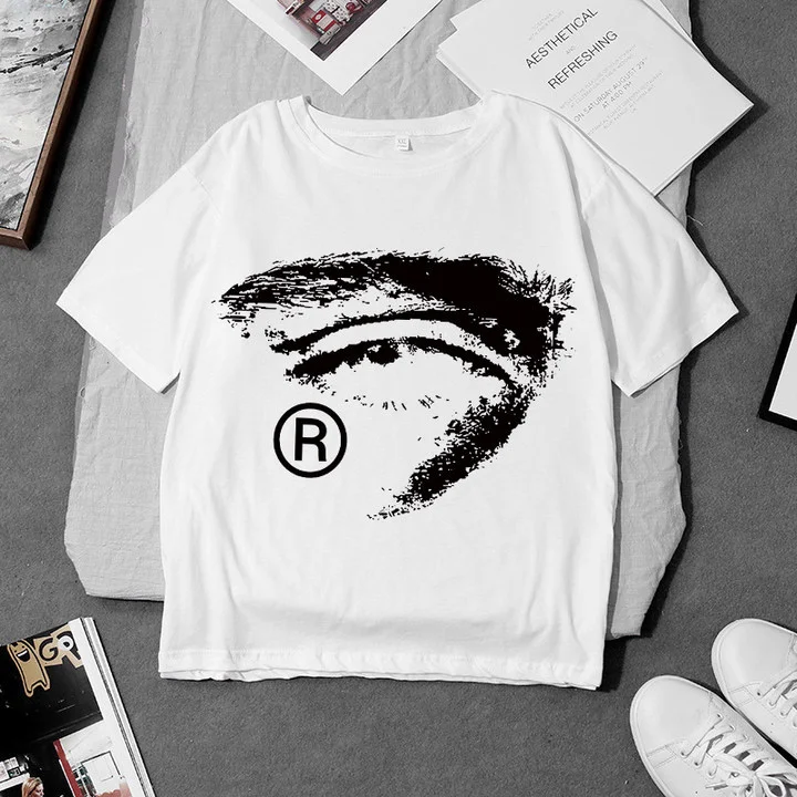 Camiseta Retro Holgada Manga Corta para Hombre Estilo Casual Verano Transpirable Cómoda Perfecta para el Uso Diario y Ocasiones Informales