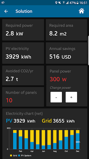 Screenshot Solar Home - PV Solar Rooftop