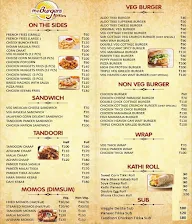 The Burgers Nation menu 1