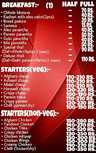 Sardar Ji Food Point menu 2