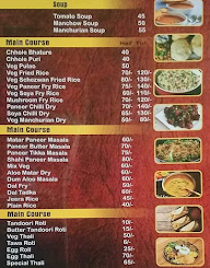 Lucknawi Zaika menu 2