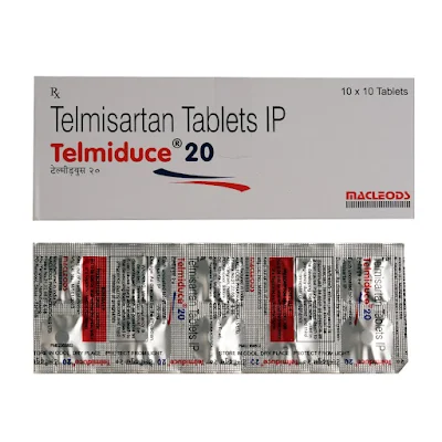 Telmiduce 20mg Tablet 10's