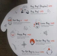 The Fat Boy menu 1