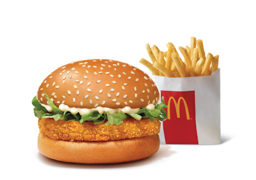 McVeggie Burger + Fries (R)