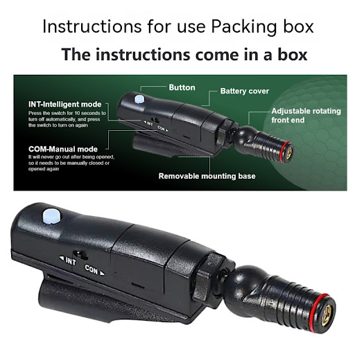 Title 9, Golf Putter Laser Aiming Instrument. Enhance yo...