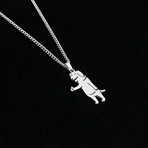 Title 1, Stainless Steel Little Devil Necklace Hip Hop C...