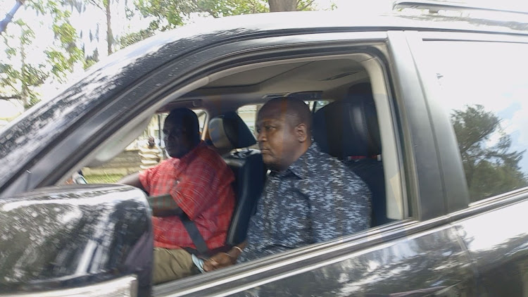 Tiaty MP William Kamket was arrested by the DCI sleuths on Wednesday, September 8, 2021.