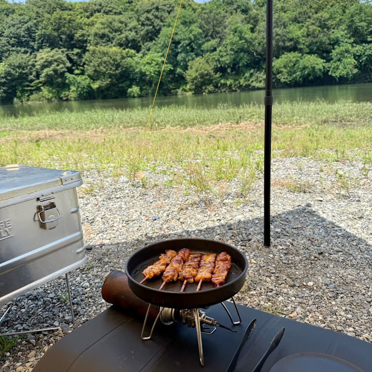 ダットサントラック 4WDのデイキャンプ・かわせみ河原・玉淀大橋・河原走行・虫除け対策に関するカスタム事例の投稿画像3枚目