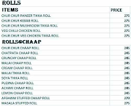 Rolla Rappa menu 2