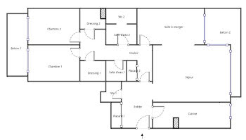 appartement à Paris 15ème (75)