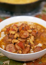 Black Eyed Pea and Smoked Sausage Soup was pinched from <a href="http://www.plainchicken.com/2014/12/black-eyed-pea-and-smoked-sausage-soup.html" target="_blank">www.plainchicken.com.</a>