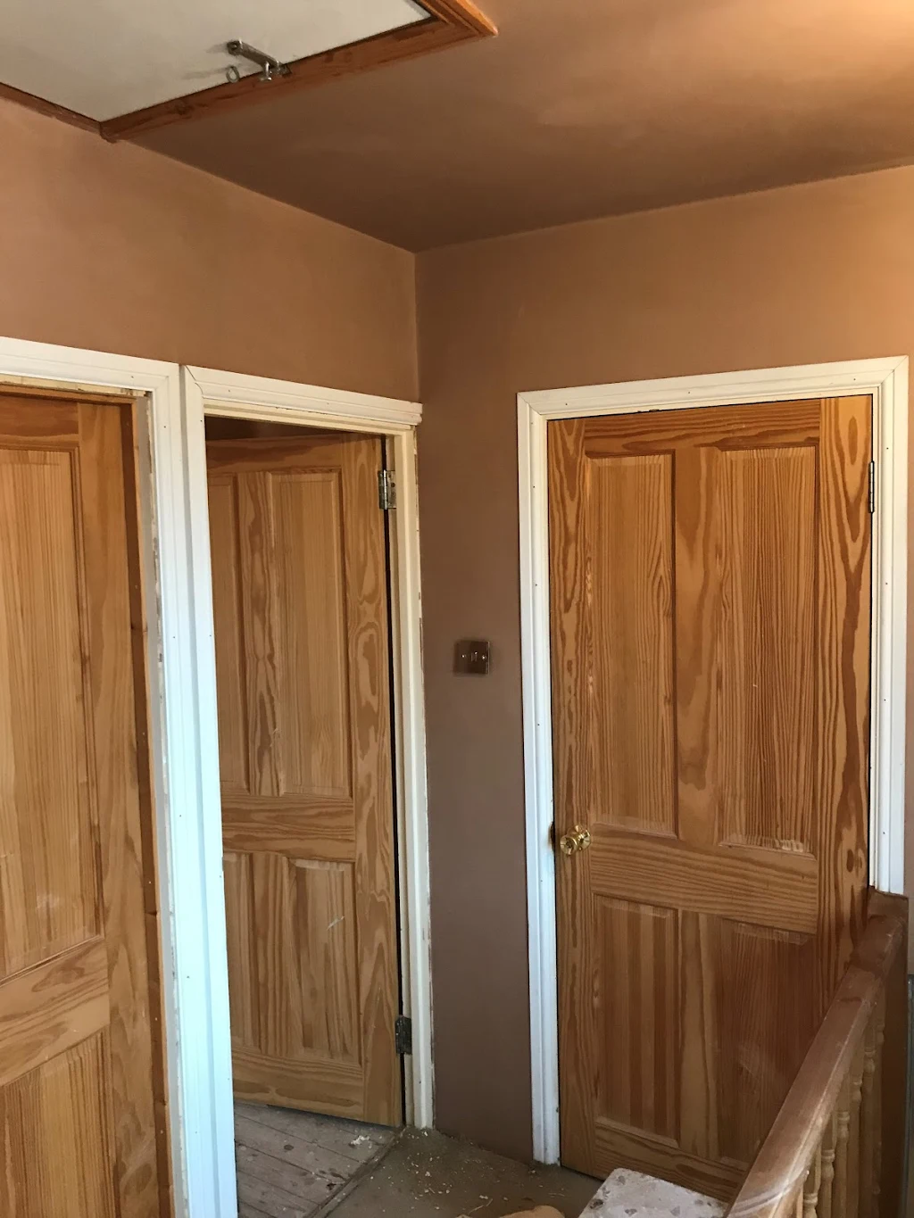 Album cover: Bedroom & stairway 