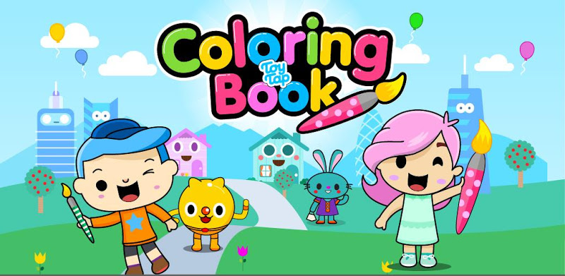 Kids Coloring Book: Painting Games For Toddler