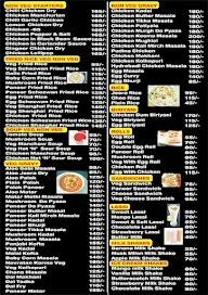 Food Cafe menu 1