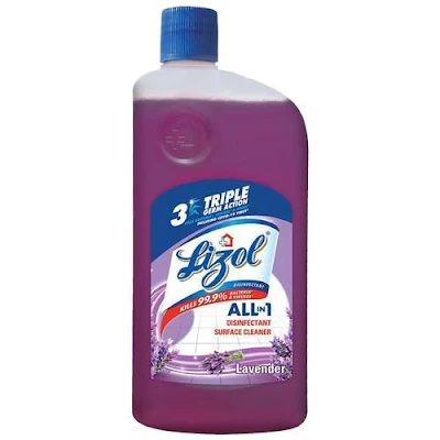 Lizol Disinfectant Lavender Floor Cleaner